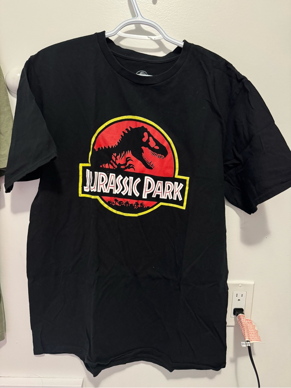 Jurassic Park Black Graphic Tee